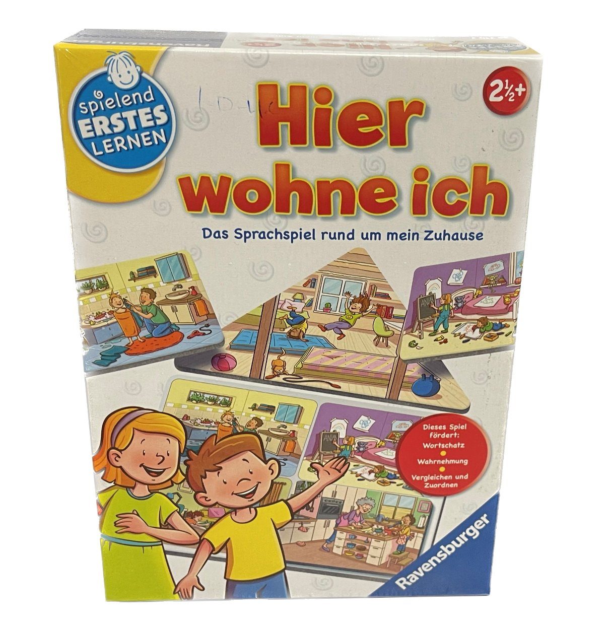 Ravensburger Lernspielzeug Lernspiel "Hier wohne ich" spielend erstes Lernen