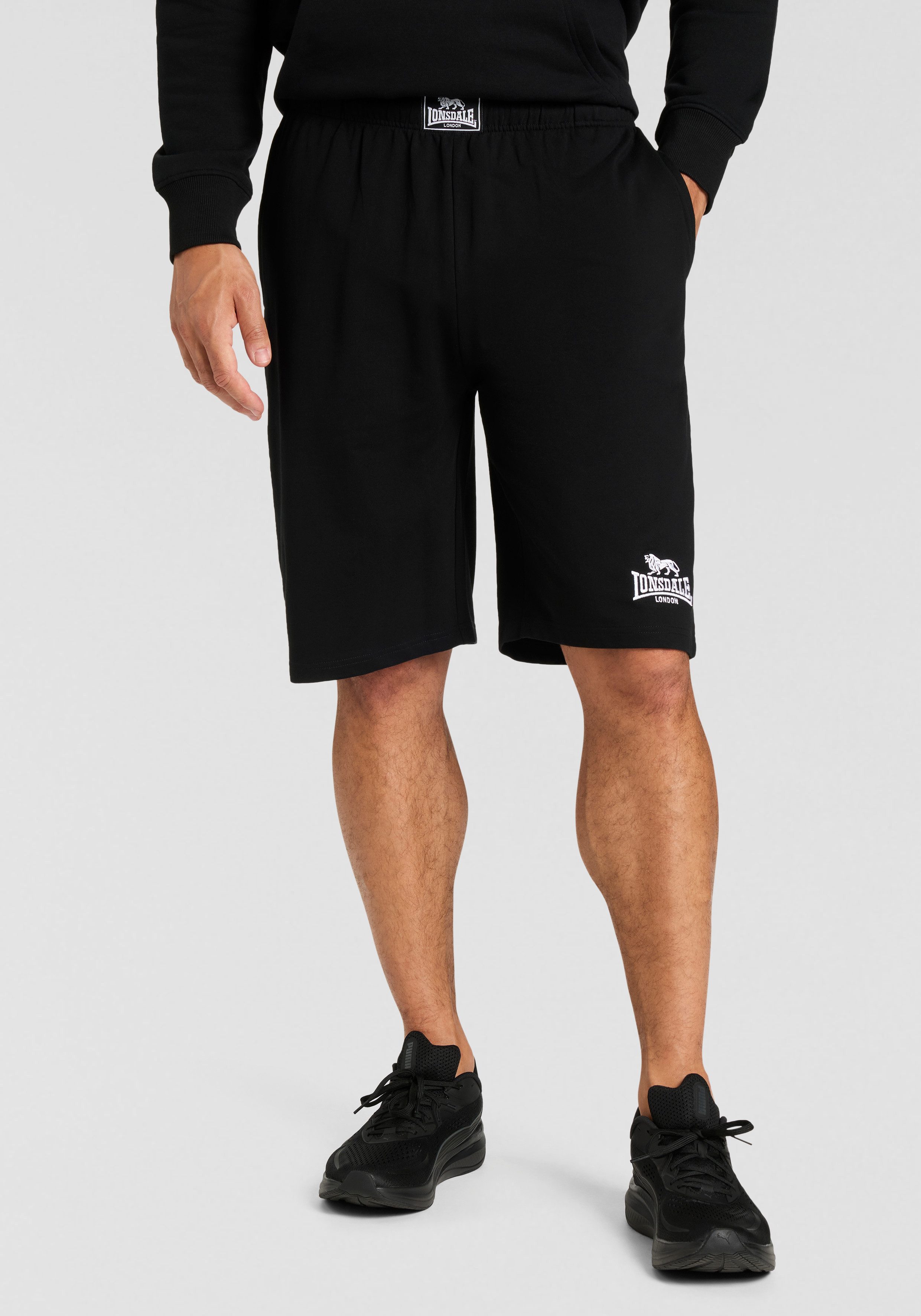 Lonsdale Sweatshorts FENCOTE (1-tlg) für Sportmode, Streetwear und Casualmo günstig online kaufen