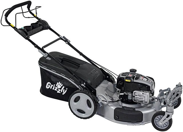 Grizzly Benzin-Rasenmäher Q-360° BRM 56-163 BSA InStart, 56 cm Schnittbreite