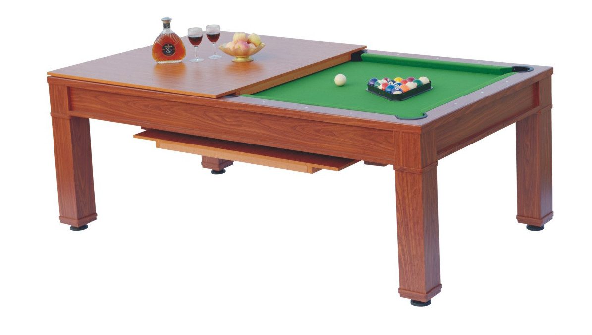 John West Billardtisch Pool Billardtisch "Comedor" 6ft inkl. 2-teiliger Abdeckplatte