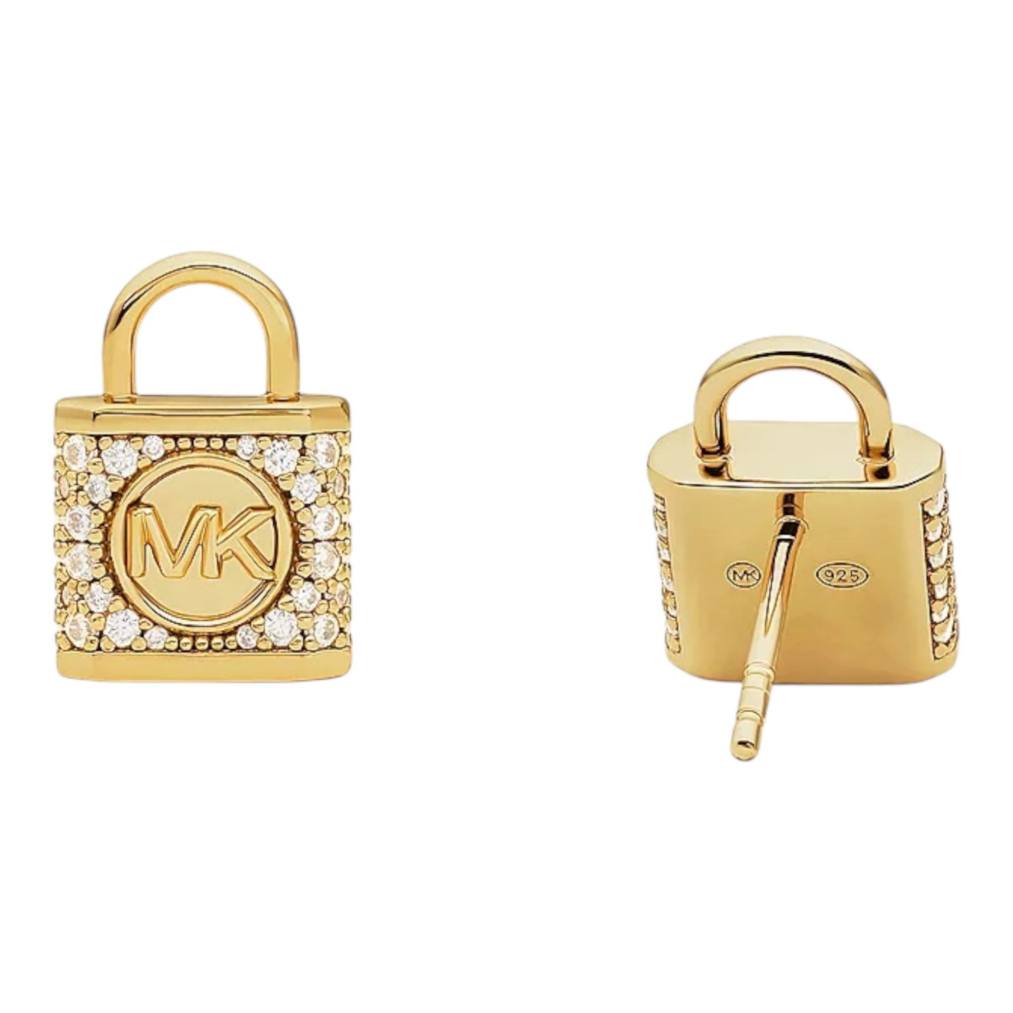 MICHAEL KORS Ohrring-Set Michael Kors Ohrstecker Pavé Sterlingsilber vergol günstig online kaufen