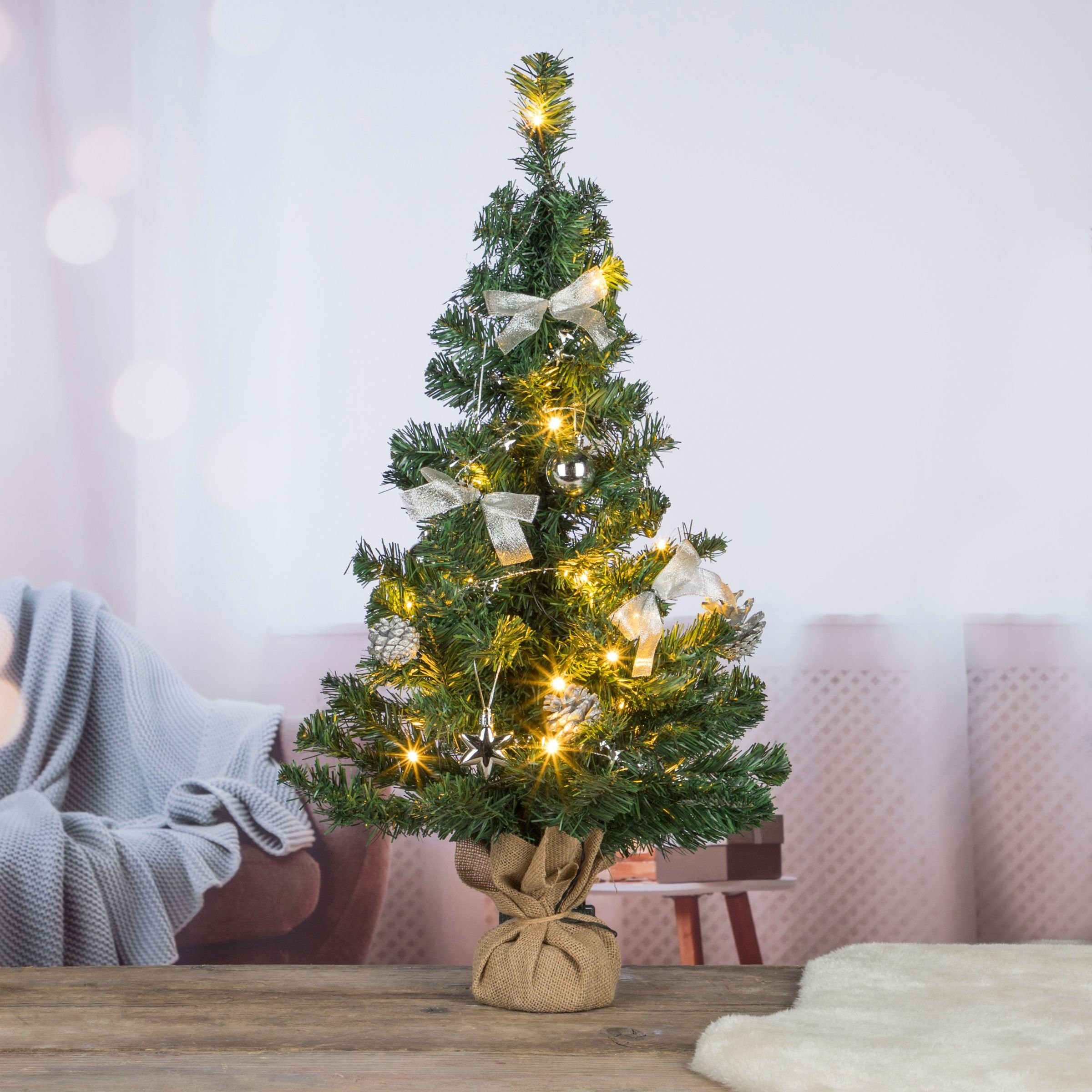 Gravidus LED-Dekofigur 20 LED Weihnachtsbaum Christbaum Tannenbaum Baum ges günstig online kaufen
