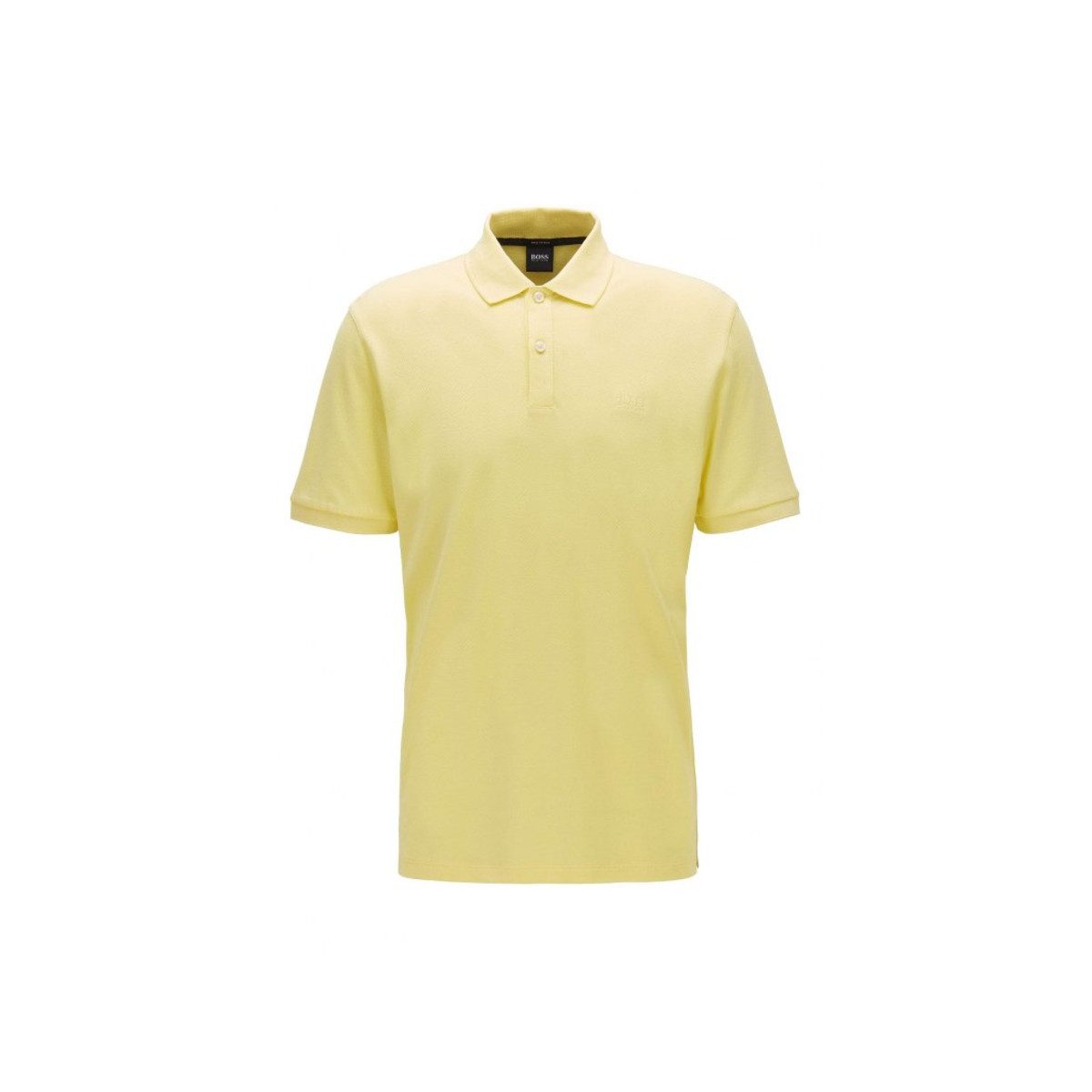 HUGO Poloshirt gelb regular fit (1-tlg)