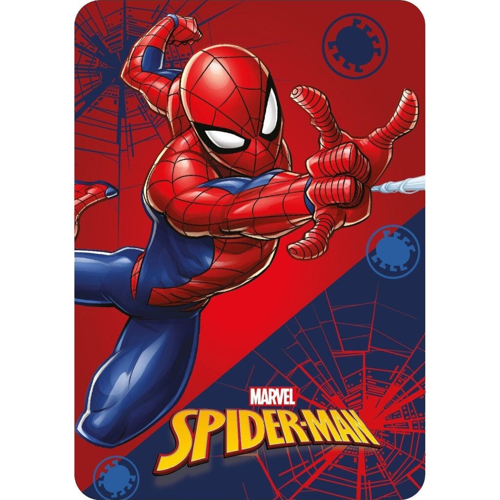 Wohndecke Spiderman Strike Fleece-Decke 100x140cm, Spiderman, Geschenkidee günstig online kaufen