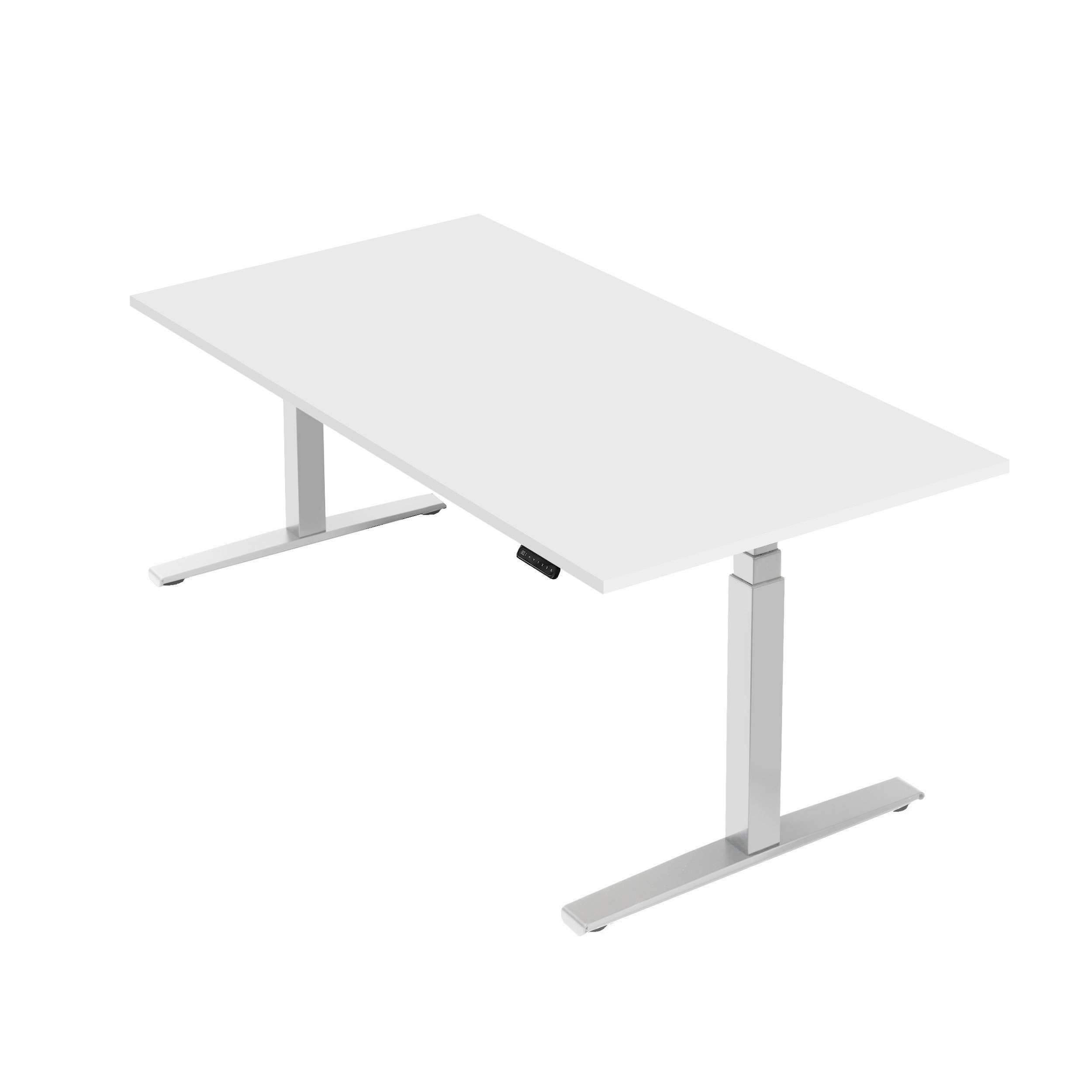 boho office® Schreibtisch Basic Line, Weiß günstig online kaufen