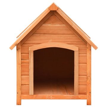 vidaXL Hundezwinger Hundehütte Kiefernholz Tannenholz Massiv 72x85x82 cm