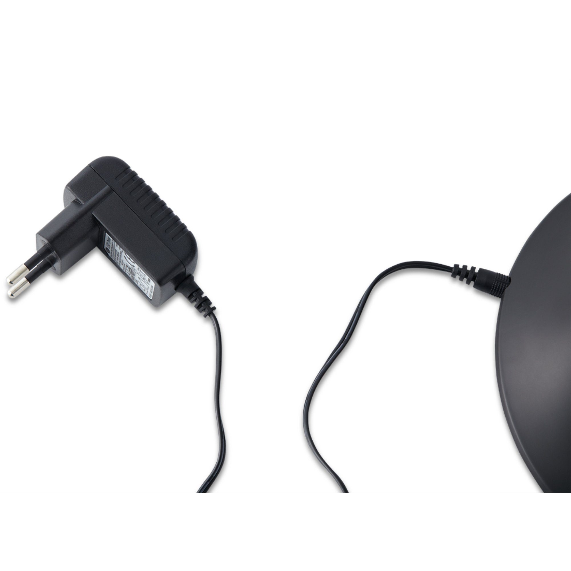 Konsimo Tischleuchte 1,5 TIFER schwarz Schreibtischlampe, integriert, m, LED Berührungssensor mit fest