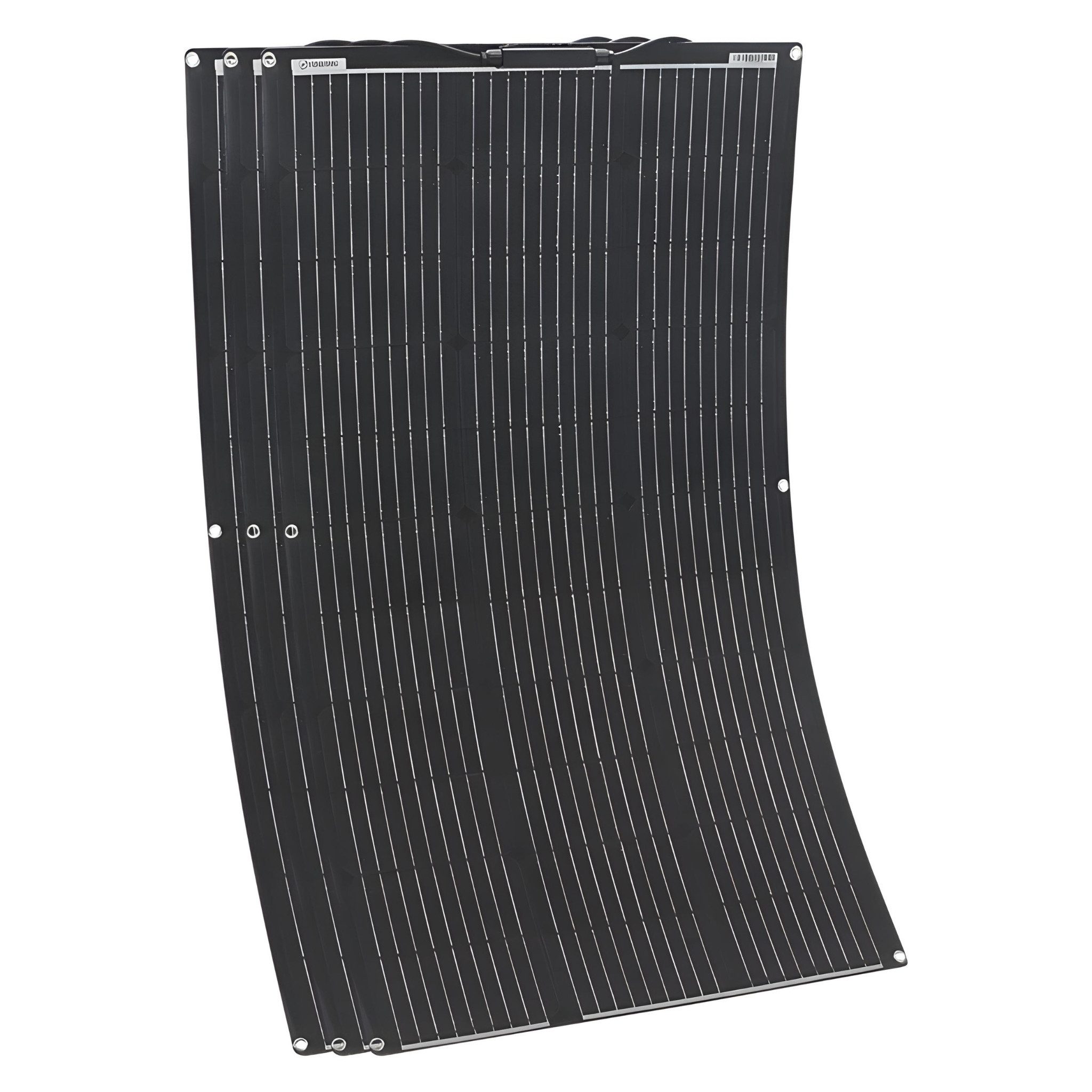 SOLEXO Solarmodul Balkonkraftwerk, Solaranlage, flexibles Solarpanel, wetterfest, (3-St., Komplett-Set), wassergeschützt, wetterfest, windgeschützt, Balkonkraftwerk