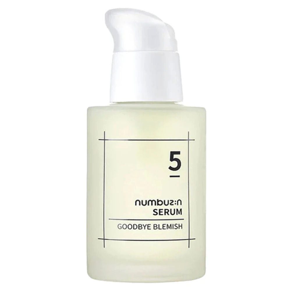 numbuzin Gesichtsserum Numbuzin, No.5 Goodbye Blemish Serum - 50 ml, Hochkonzentriertes Vitamin-C-Serum gegen Unreinheiten und Flecken