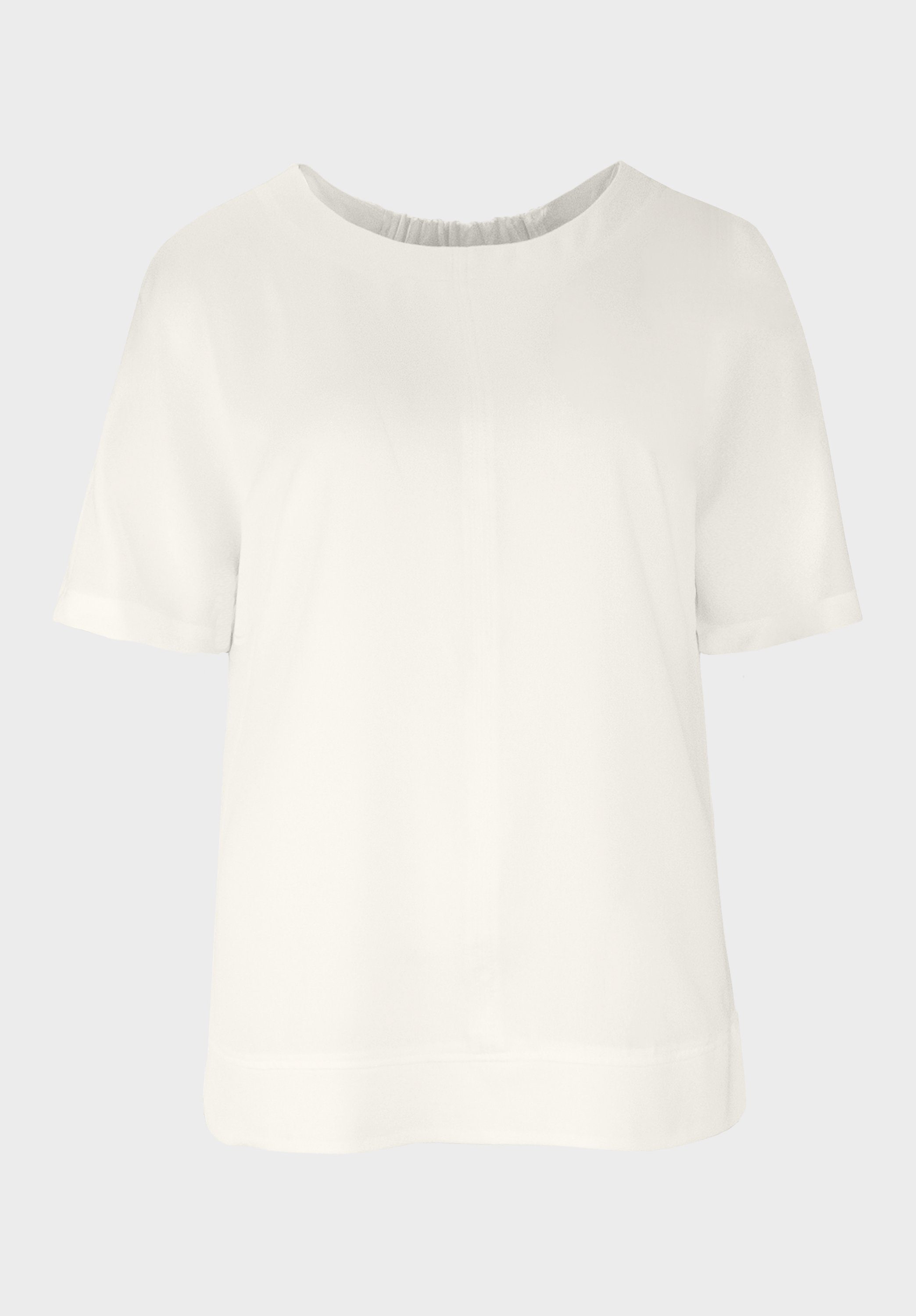 in SAHRA bianca Design mit cleanem Shirtbluse modischem Look