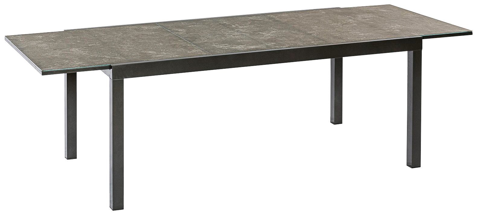 100x180 AZ-Tisch, Semi cm Gartentisch MERXX