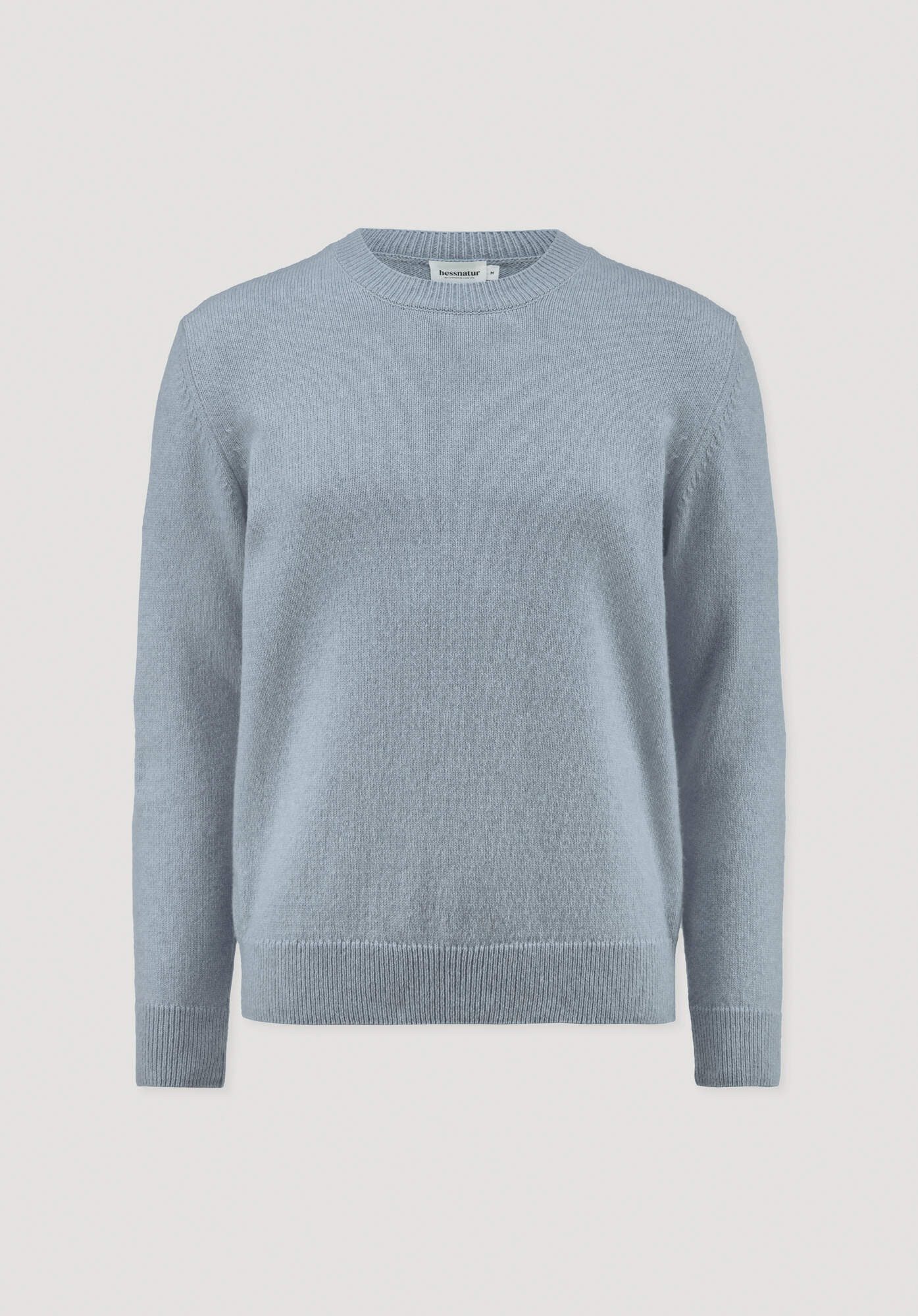 Hessnatur Strickpullover Regular aus Bio-Merinowolle mit Bio-Baumwolle (1-tlg)