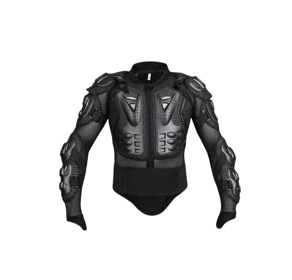 FunSport-Factory Brustprotektor Protektorenjacke Protektorenweste Protektoren Motorrad Erwachsene, Abnehmbare Protektoren, Belüftet, Elastisches Material