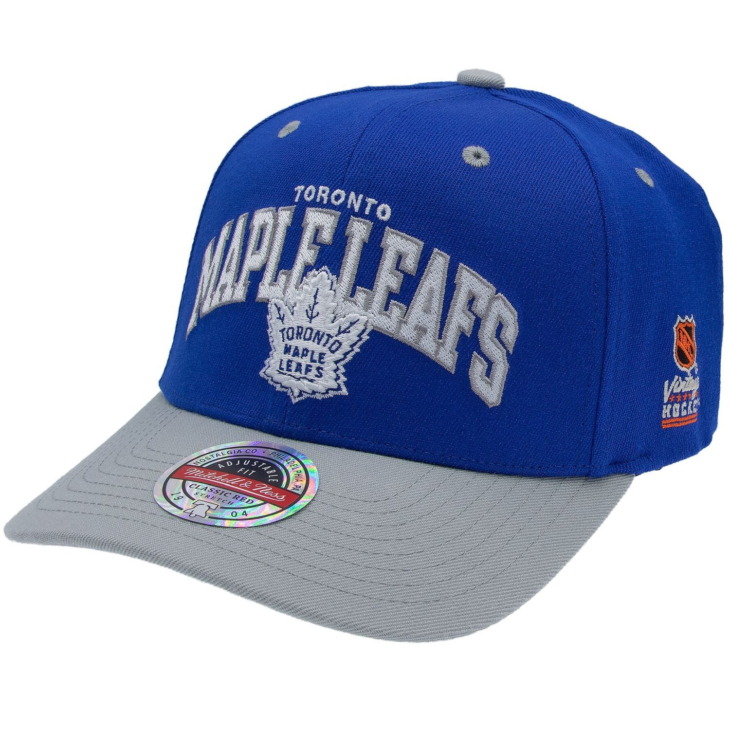 Mitchell & Ness Snapback Cap Stretch Classic Red Toronto Maple Leafs