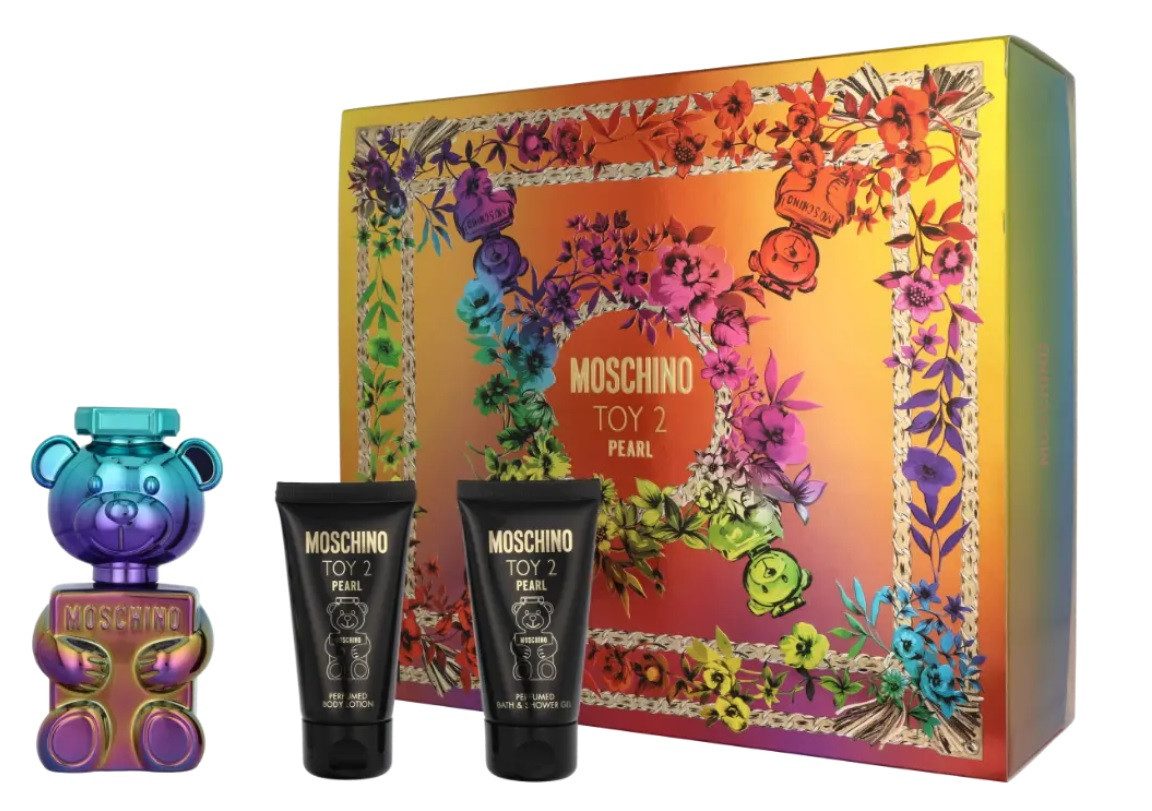 Moschino Duft-Set Toy 2 Pearl, 3-tlg., Bodylotion; Eau de Parfum; Duschgel;
