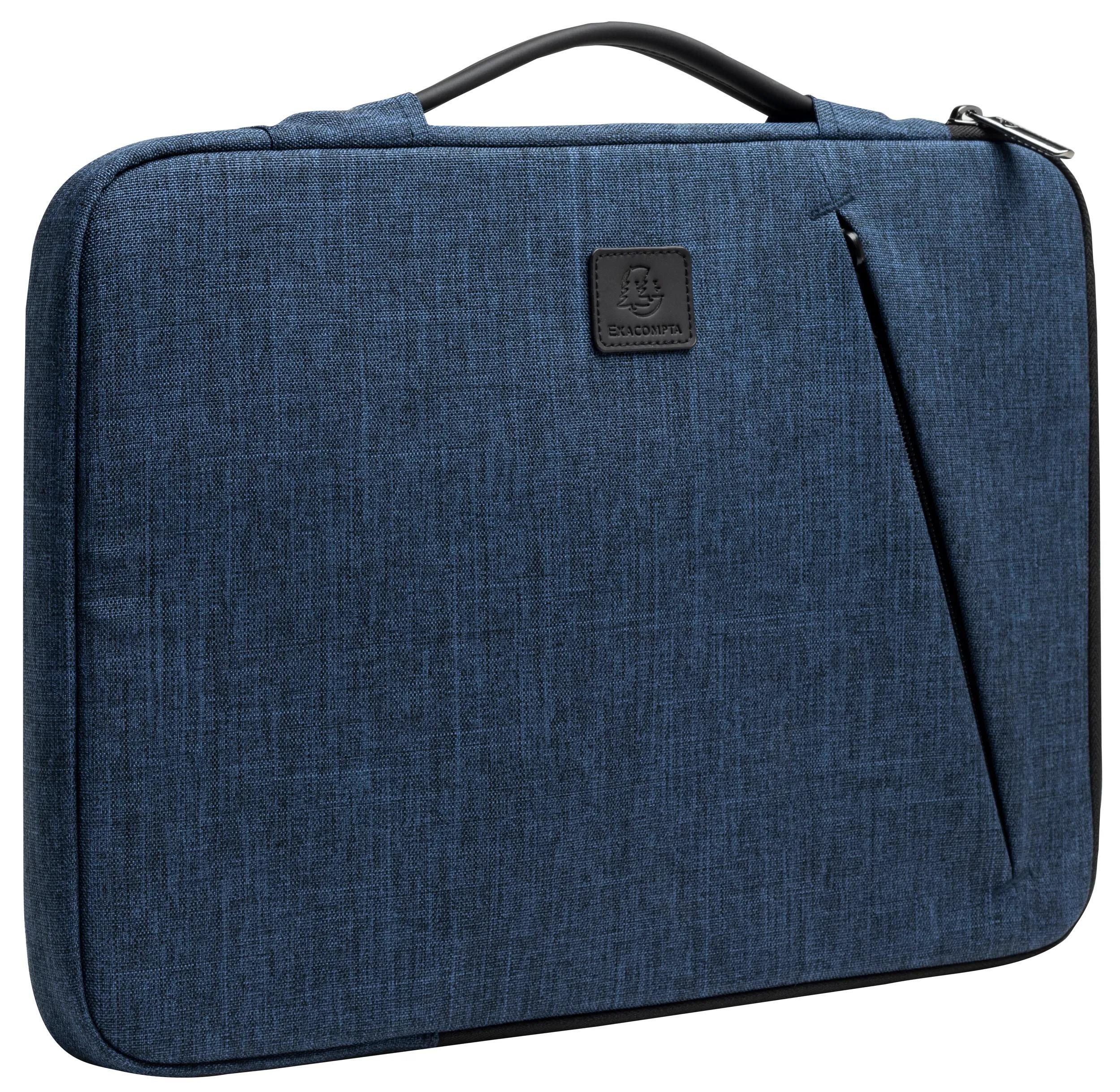 EXACOMPTA Laptoptasche Laptophülle 13-14'' Business - Blau - 17122E, Businesstasche
