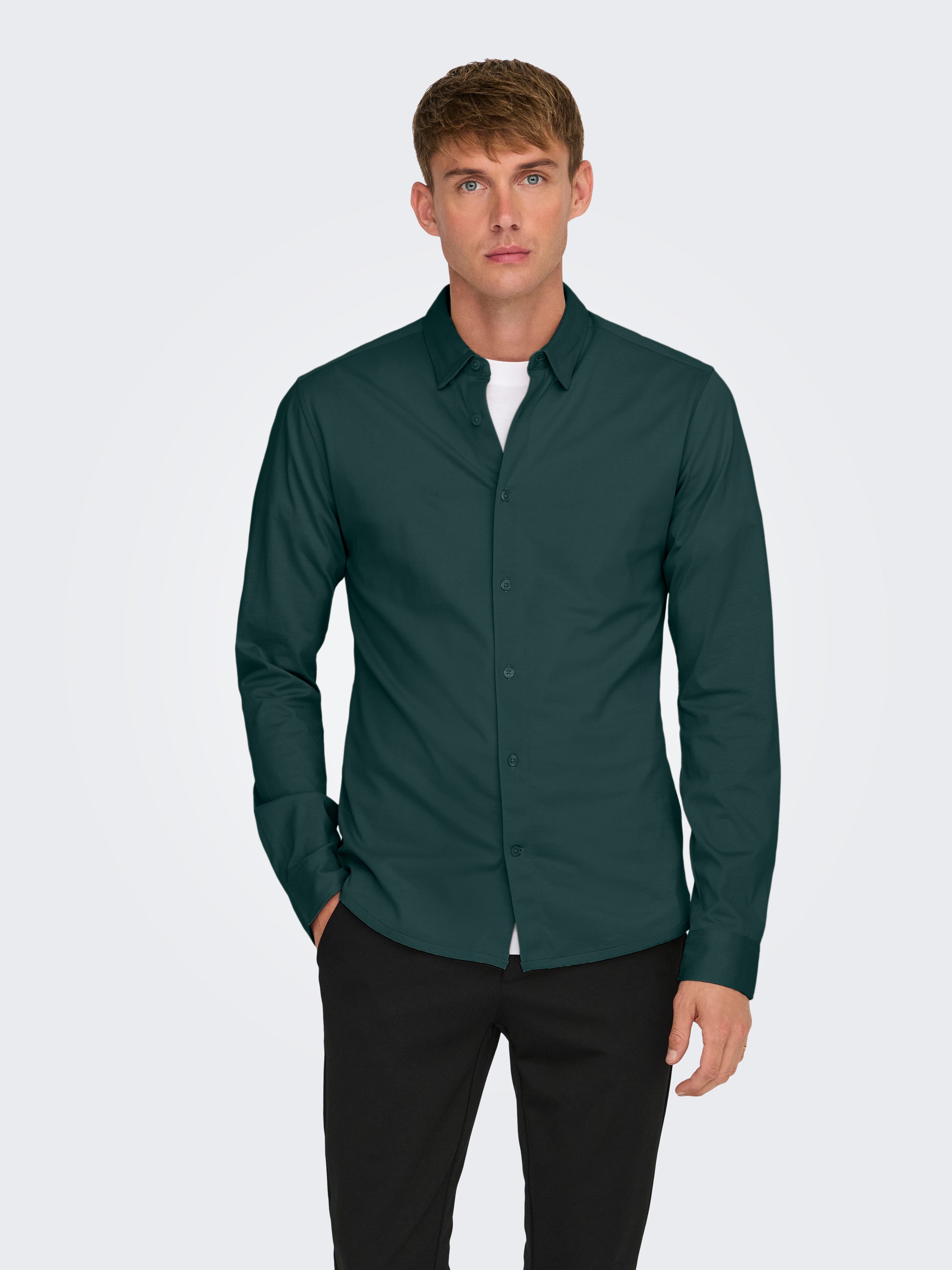 ONLY & SONS Langarmhemd ONSROBIN B/U günstig online kaufen