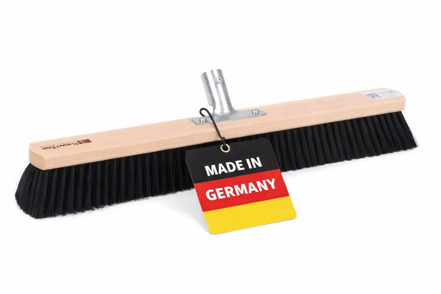 BawiTec Abziehbesen Hochwertiger Saalbesen Besen weiche Kunsthaar-Poly-Borsten ohne Stiel, Fliesenböden, Laminatböden, Parkettböden, Vinylböden, PVC-Böden, Keramikböden, Holzböden, Glasböden, glatte Böden, weiche Borsten