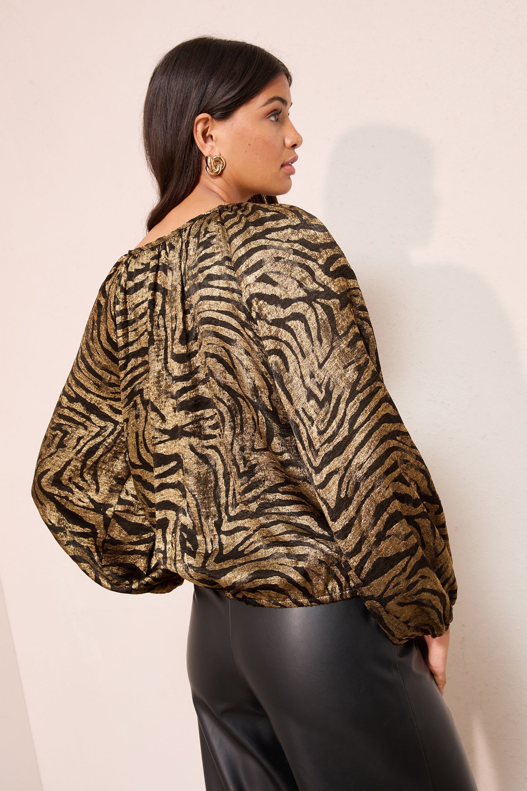 Friends Like These Langarmbluse Friends Like These Schluppenbluse (1-tlg) günstig online kaufen