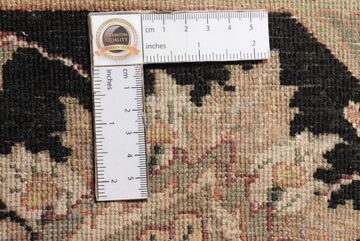 Orientteppich Täbriz Pakistan 297x301 Handgeknüpfter Orientteppich Rund, Nain Trading, rund, Höhe: 5 mm
