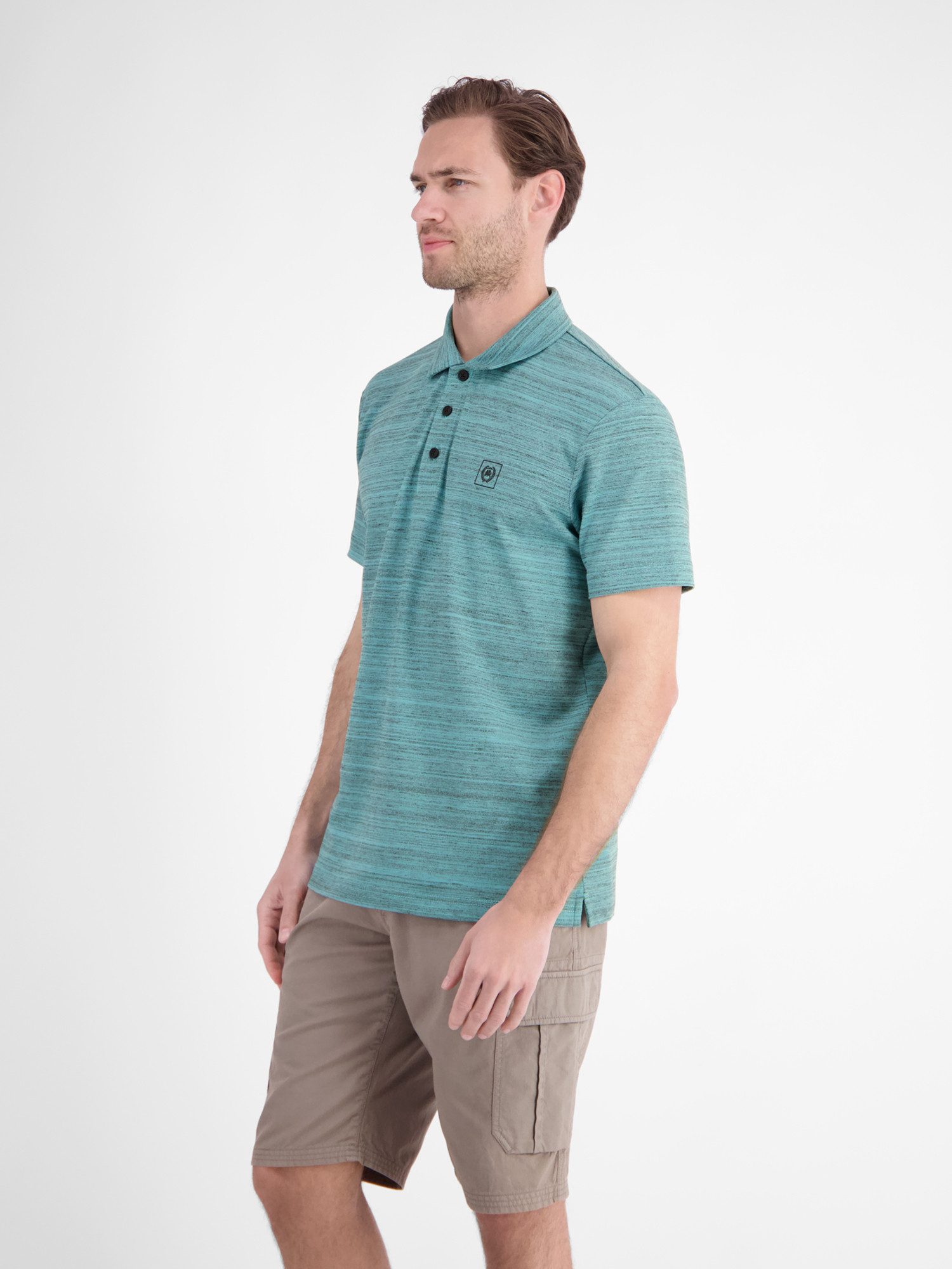 LERROS Poloshirt Polo aus leichtem Baumwollmischgewebe mit griffiger Haptik