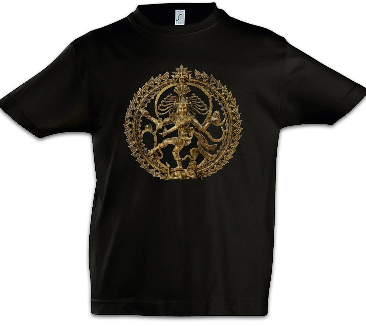 Print-Shirt Shiva II Vintage Kinder T-Shirt Buddhismus Shivaismus Yoga Buddha OM