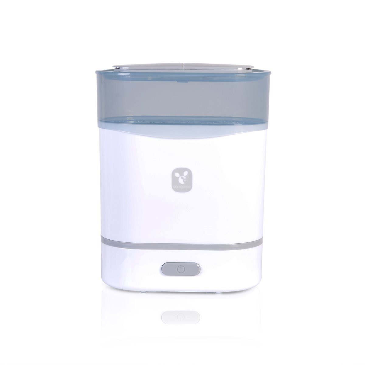 Cangaroo Dampfsterilisator Sterilisator, Flaschenwärmer, Dampfgarer 3 in 1, für 2 Flaschen, Messbecher