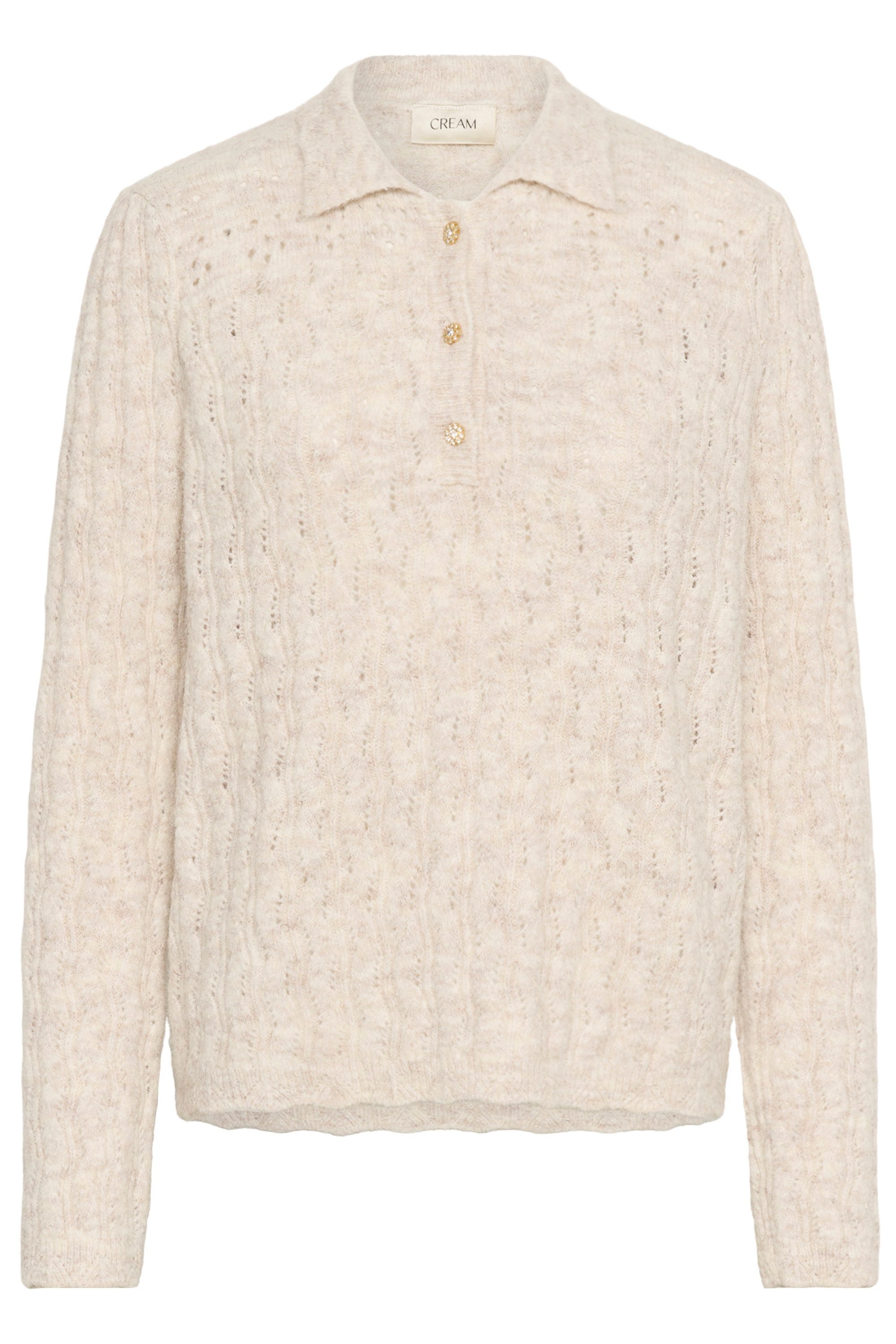 Cream Strickpullover Strickpullover CRJunah
