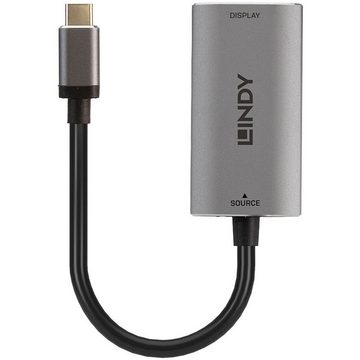 Lindy USB Konverter 8K60, USB-C Stecker > HDMI Buchse Audio- & Video-Adapter