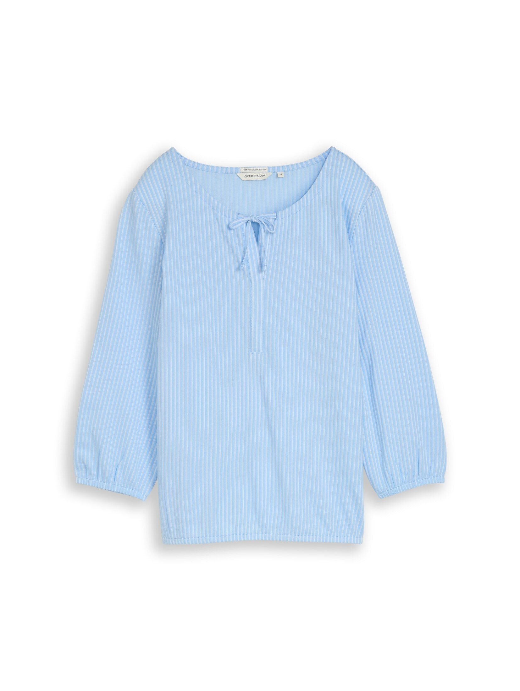 TOM TAILOR 3/4-Arm-Shirt T-Shirt Blusenshirt mit Streifenmuster günstig online kaufen