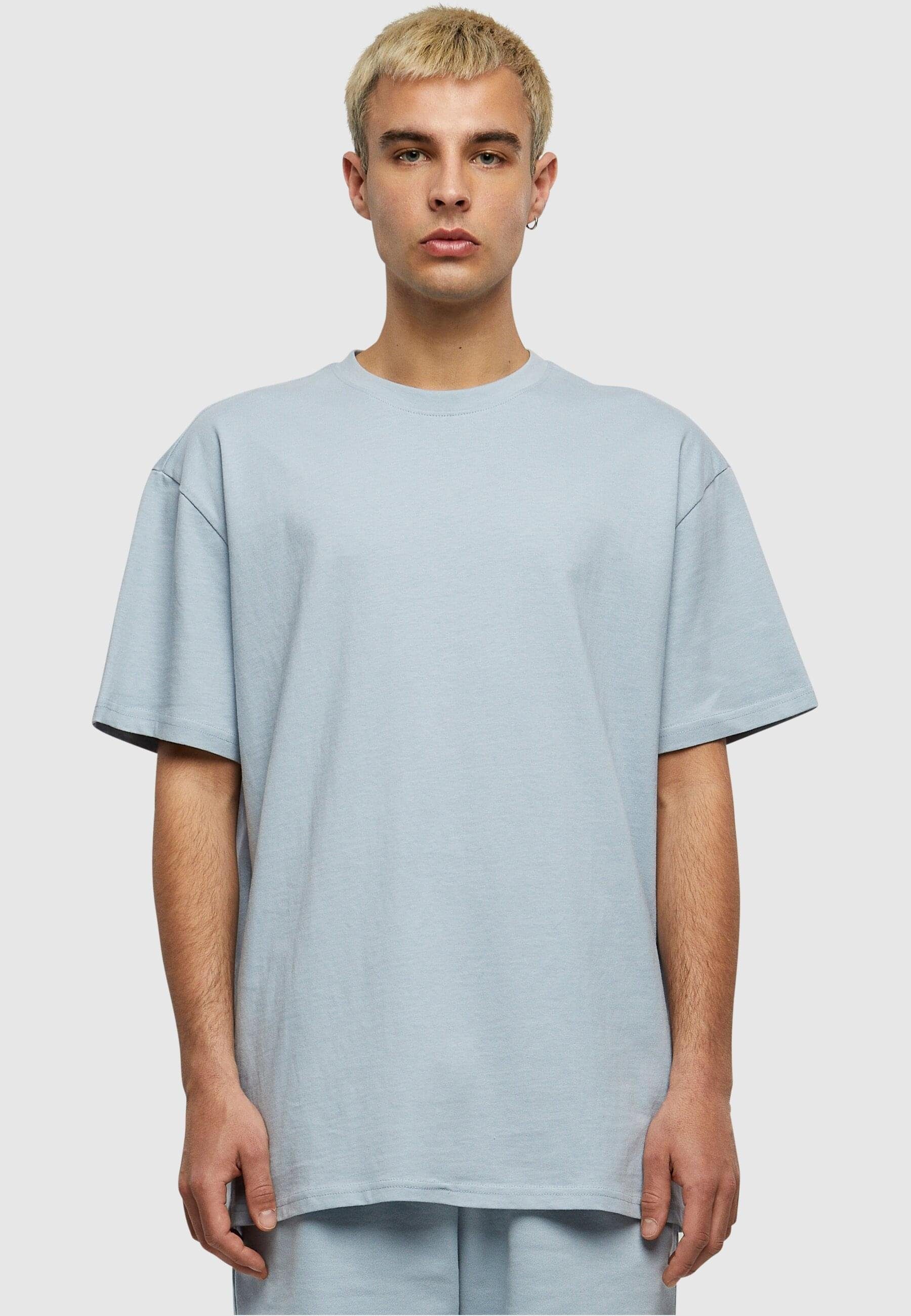 URBAN CLASSICS Tee T-Shirt (1-tlg) Herren Oversized Heavy summerblue