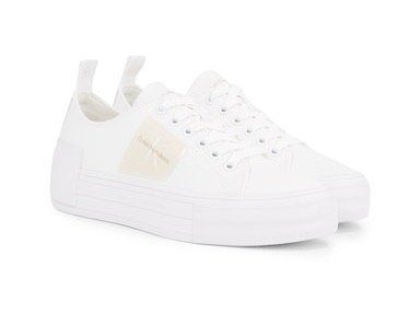 Calvin Klein Jeans BOLD VULC FLATF LACEUP WN Plateausneaker zum Schnüren, Freizeitschuh, Halbschuh, Schnürschuh