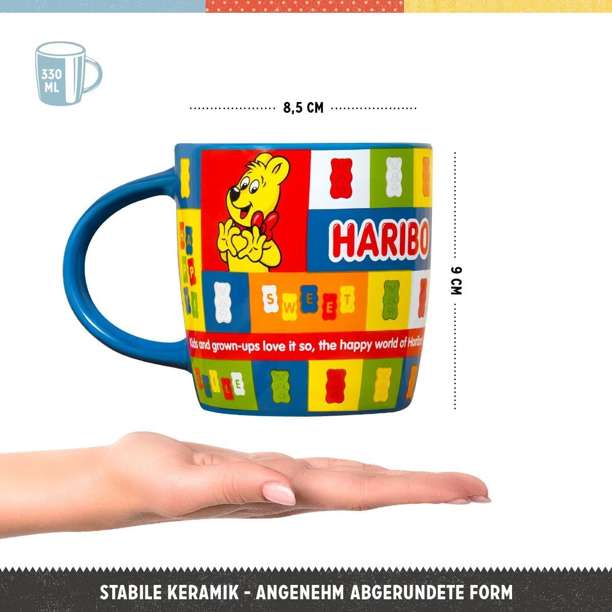 Nostalgic-Art Tasse Kaffeetasse - HARIBO – Sweet Happy