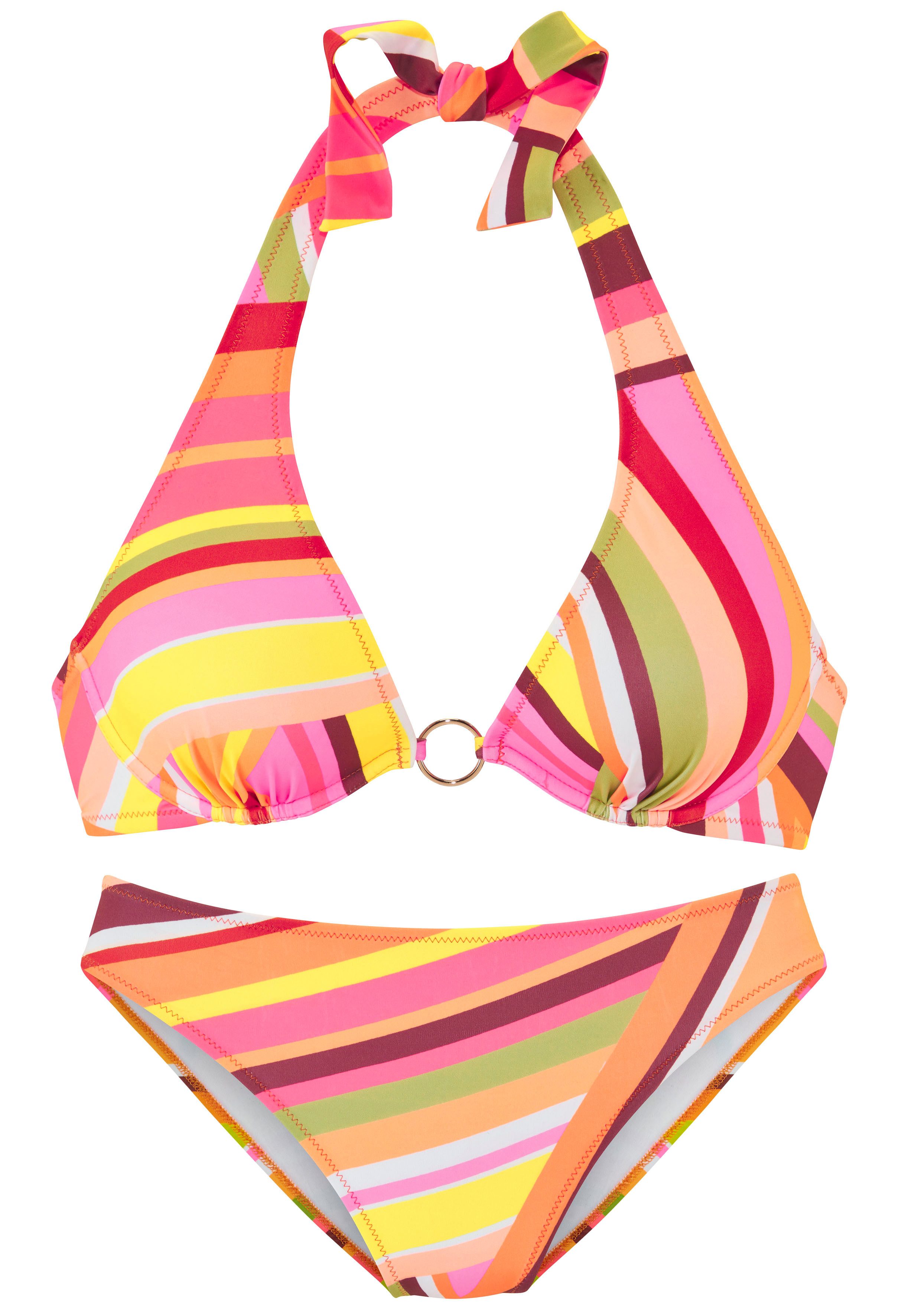 Bruno Banani Bügel-Bikini mit edlem Zierring günstig online kaufen