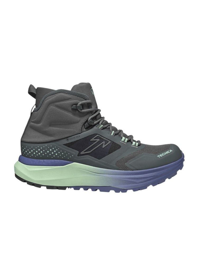 TECNICA Agate S MID GTX (wasserdicht, Synthetic, Speed-Hiking) schwarz/violett Wanderschuh