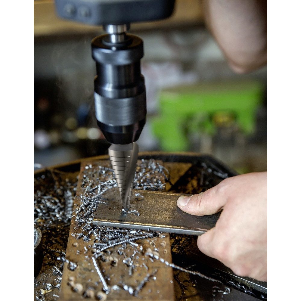 TOOLCRAFT Metallbohrer TOOLCRAFT TO-9913149 HSS Stufenbohrer 1 Set, Spiraln günstig online kaufen