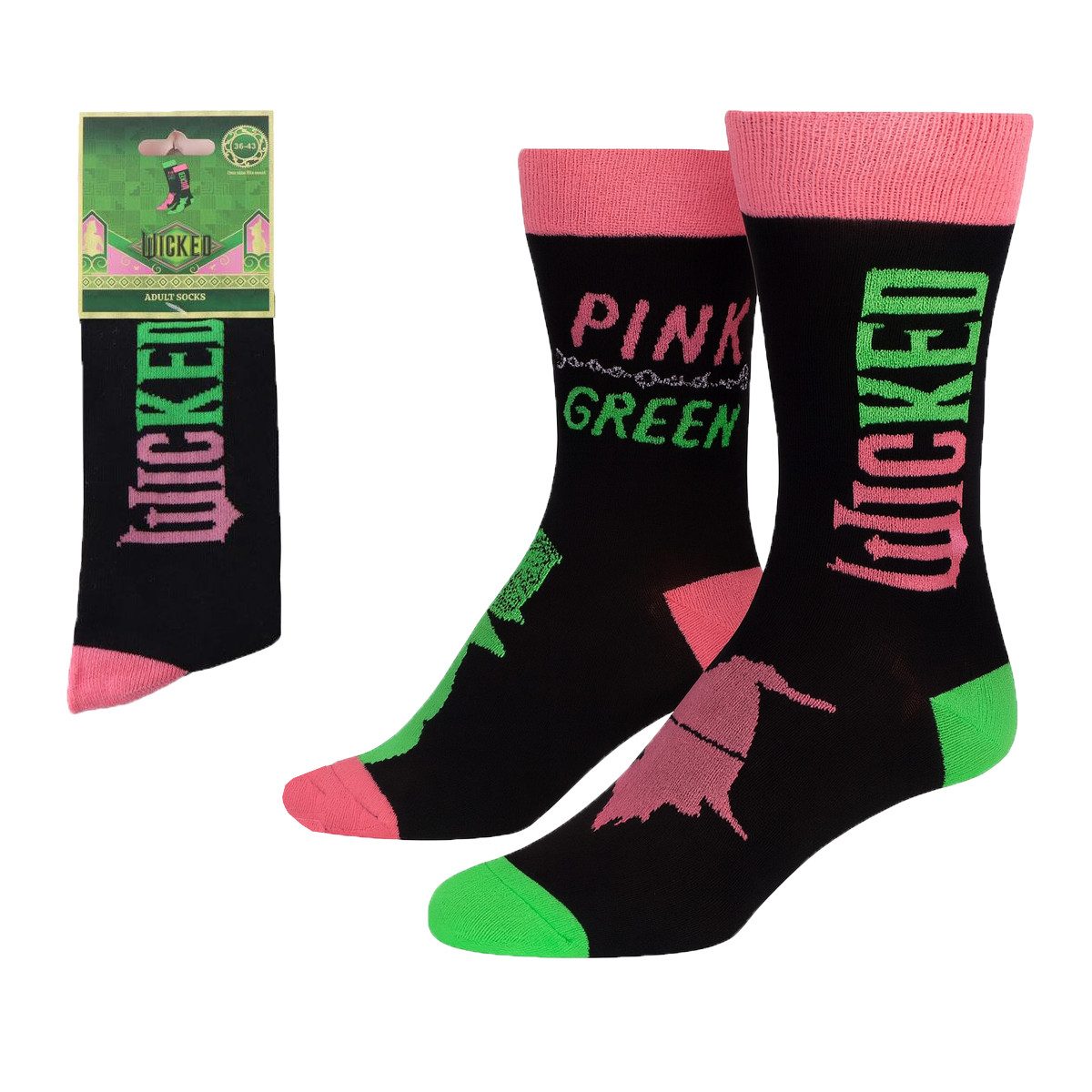 Cerda Socken Wicked Ein-Paar Baumwollsocken Freizeit- günstig online kaufen