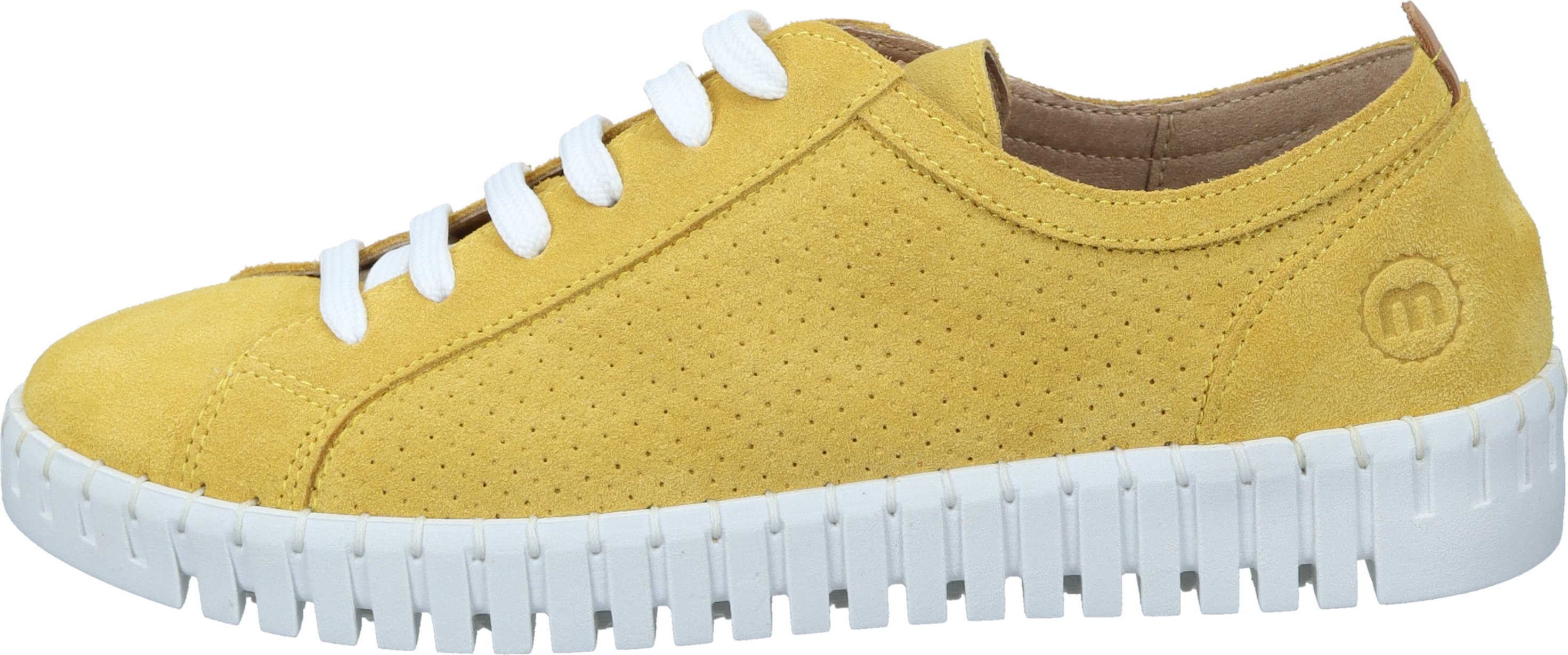 Manitu Schnürer Schnürschuh aus Veloursleder