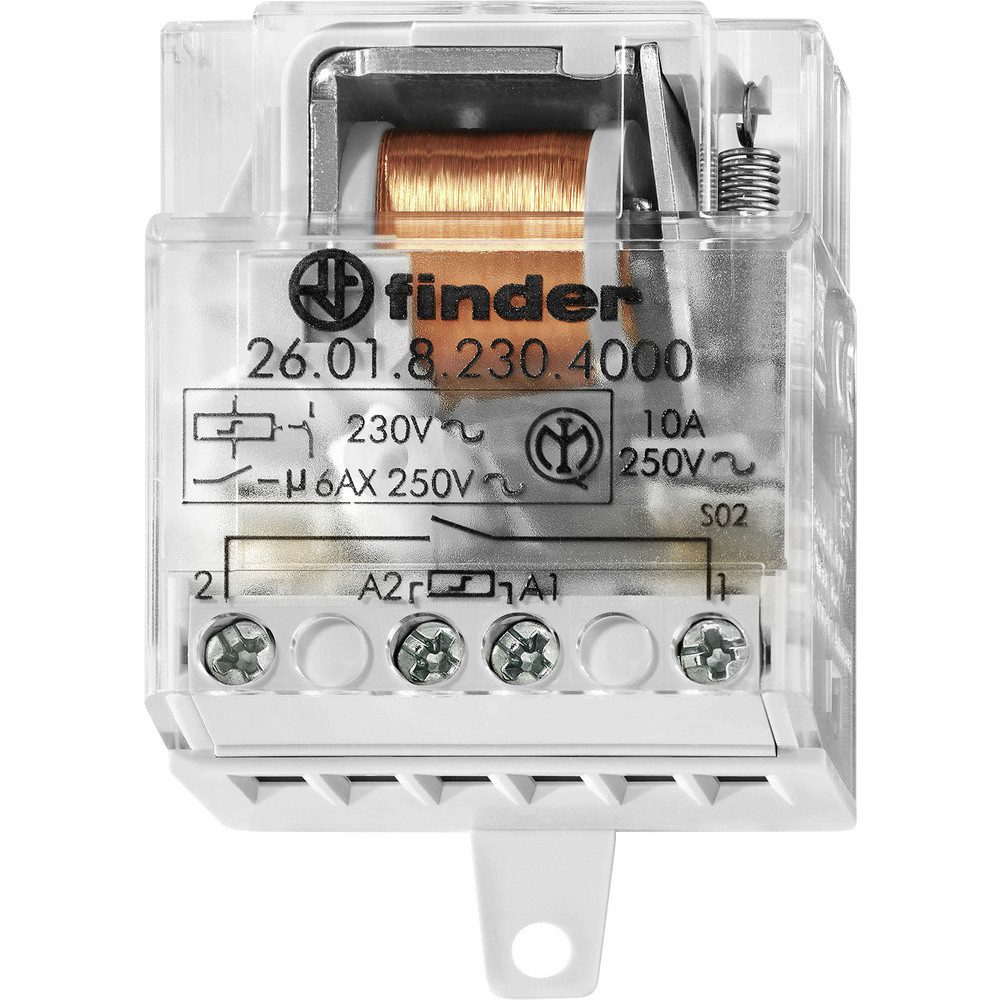finder Stromstoßschalter Stromstoß-Schalter Unterputz Finder 26.01.8.012.4000 1 Schließer 12 V, (26.01.8.012.4000)