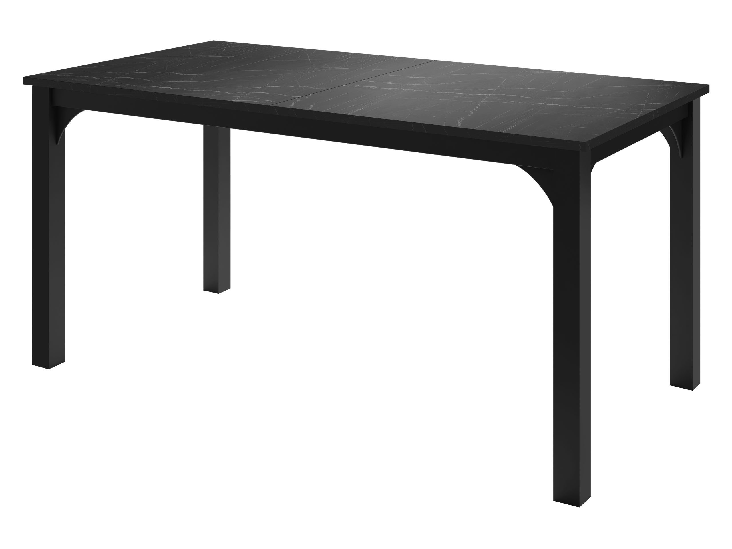 MIRJAN24 Esstisch Focus 160 (Ausziehbar - 1x Einlegeplatte), 160 - 198x90x76 cm