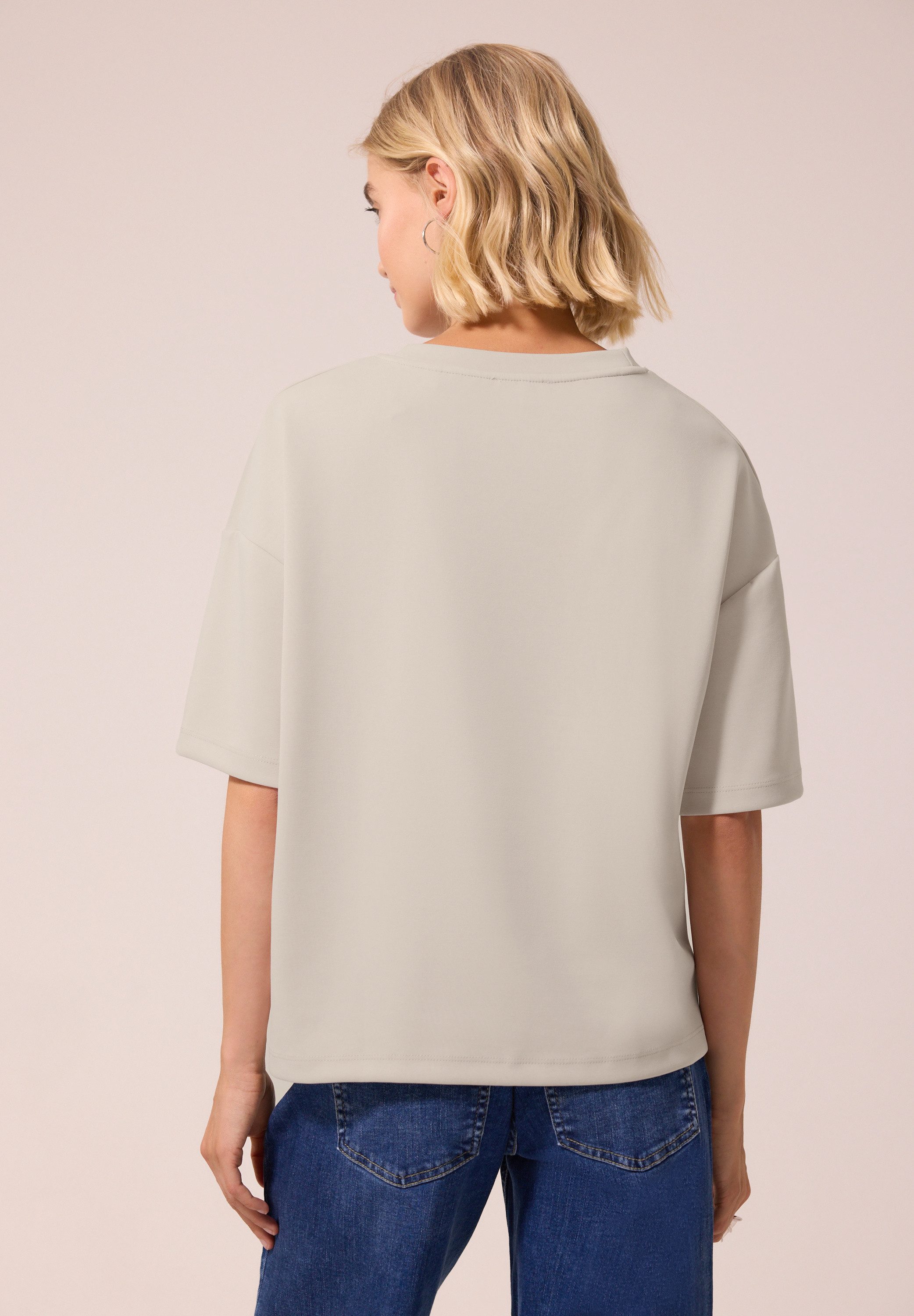 STREET ONE STUDIO T-Shirt aus softem Materialmix – Bild 2 von 5