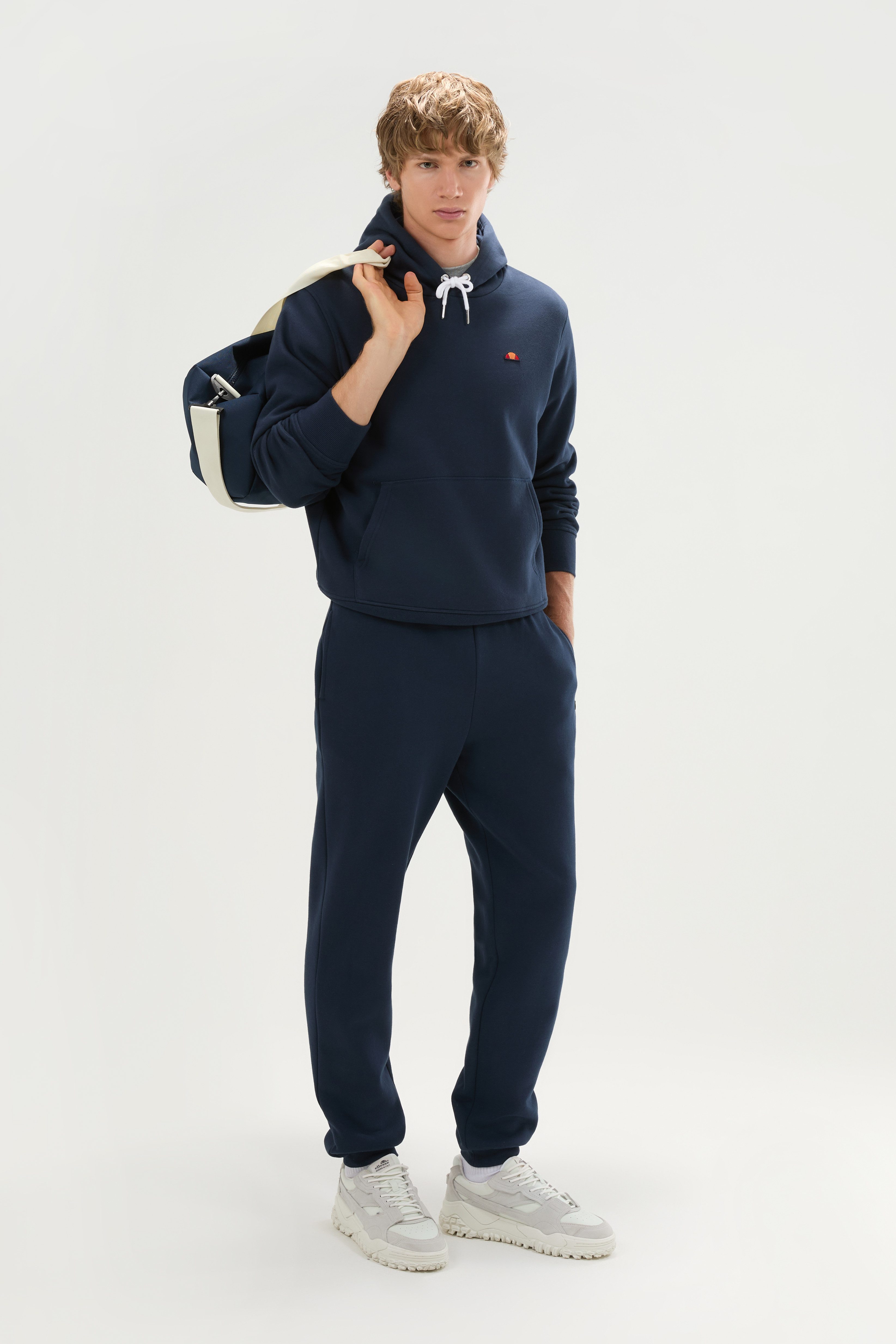 Ellesse Jogginganzug TRACCOTA 2 OH HOODY AND JOGGER, für Erwachsene, aus Baumwolle und Polyester