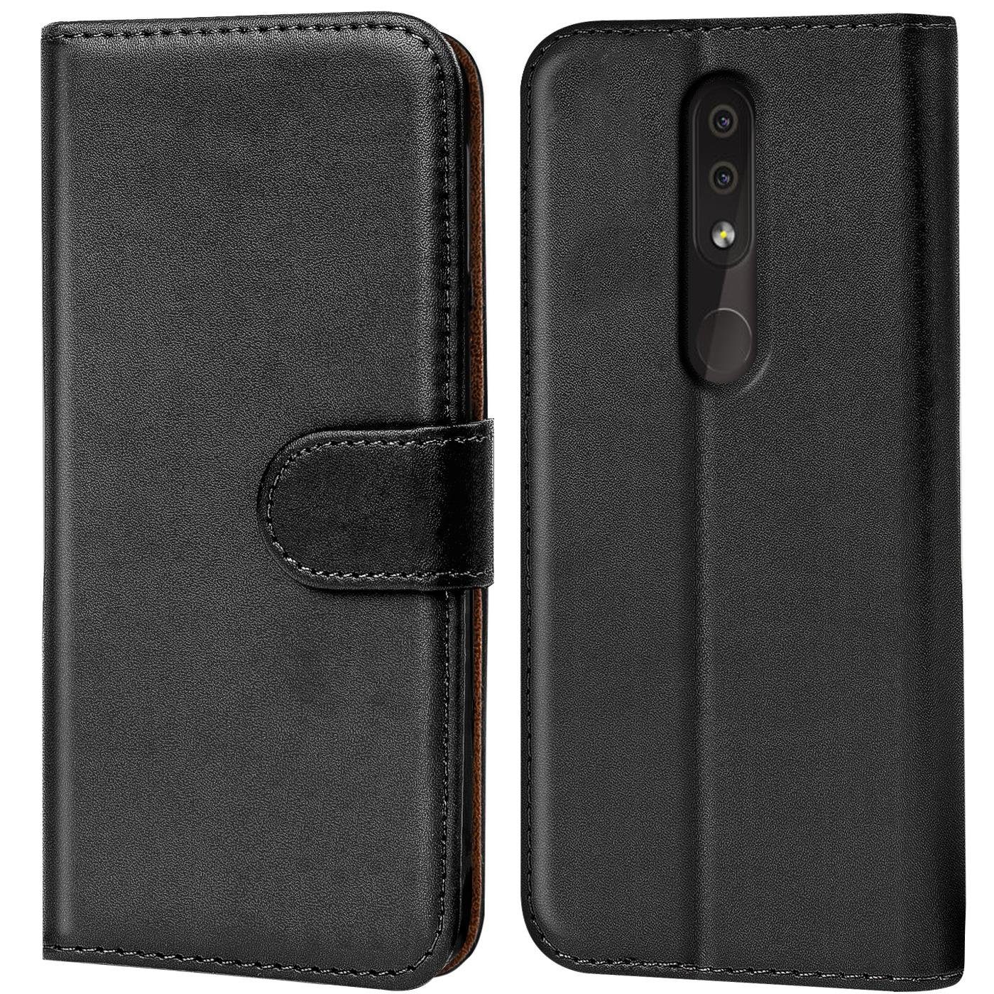 CoolGadget Handyhülle Wallet Klapp Tasche Book Case für Nokia 4.2 5,71 Zoll, Hülle Klapphülle Flip Cover Etui Schutzhülle