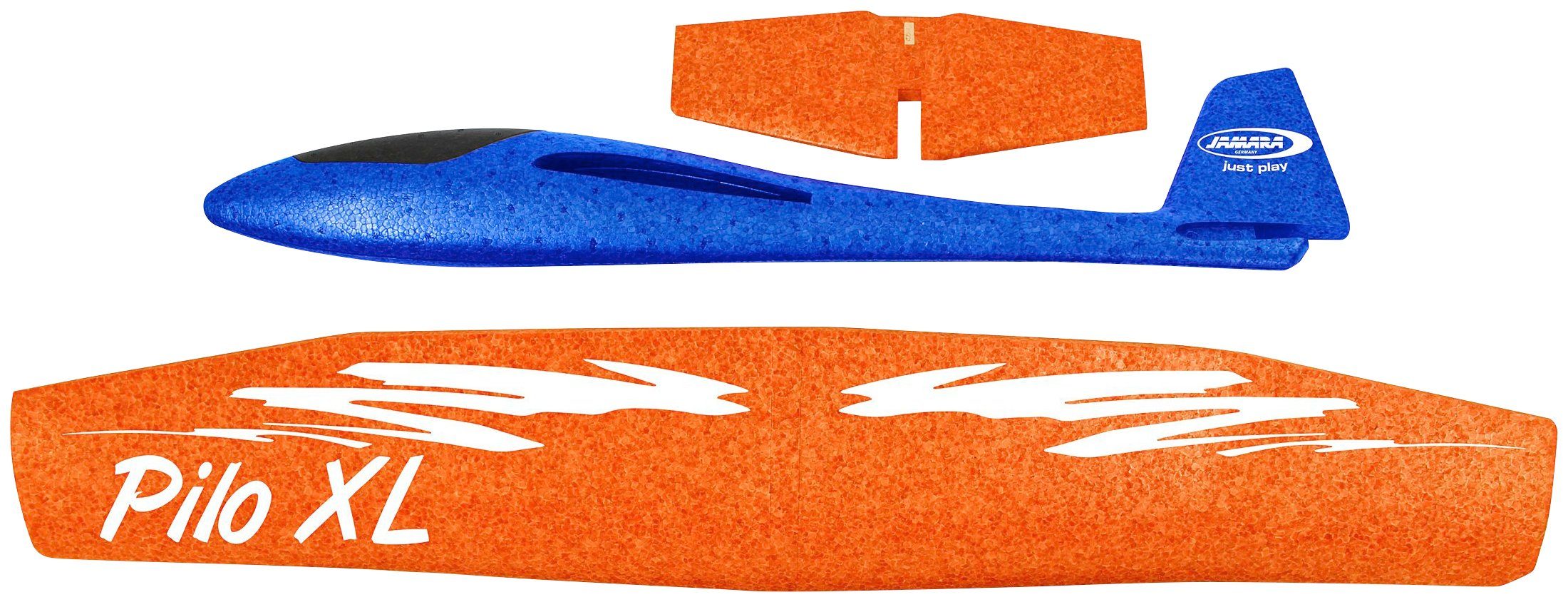 Jamara Spielzeug-Flugzeug Pilo XL Schaumwurfgleiter EPP