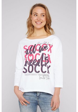 SOCCX Sportinio stiliaus megztinis su großzü...