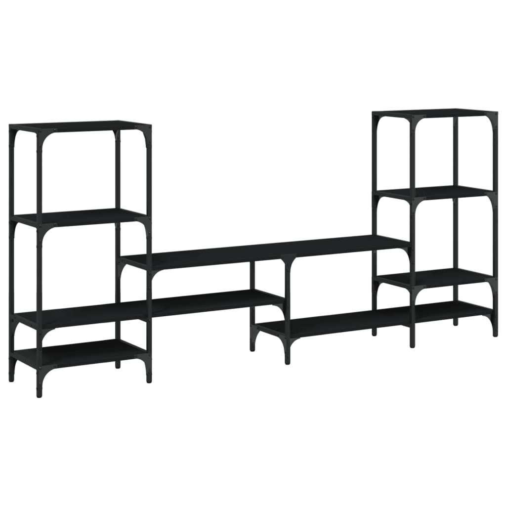 vidaXL TV-Schrank TV-Schrank Schwarz 206,5x28,5x95 cm günstig online kaufen