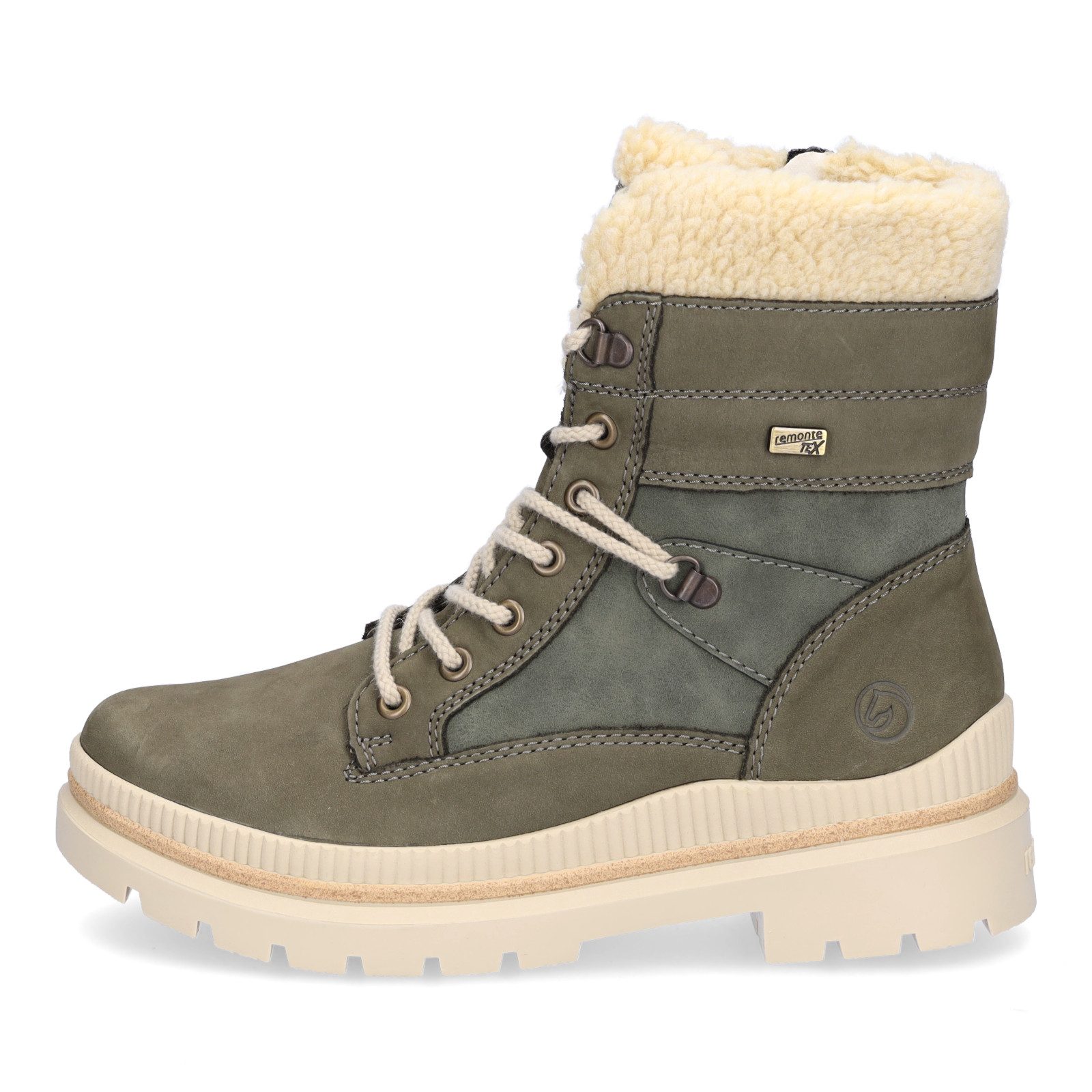 Remonte Remonte Damen Schnürboot khaki Schnürboots günstig online kaufen