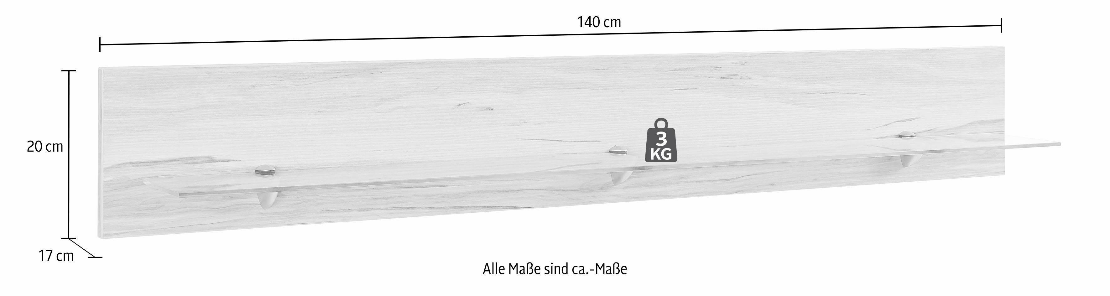 OTTO home Wandboard Denis, mit Glasboden