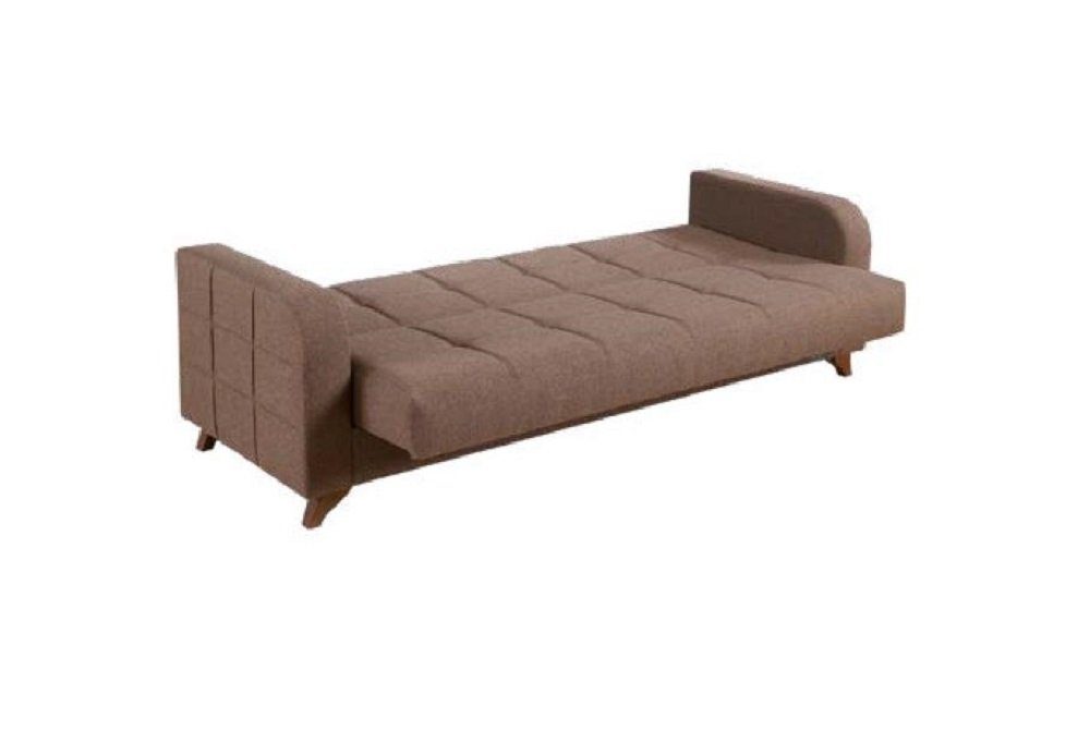 JVmoebel Sofa Luxus Europe Made in Sofa, Sessel Sofagarnitur Textil 3+3+1 Dreisitzer Stil Stoff Sitz