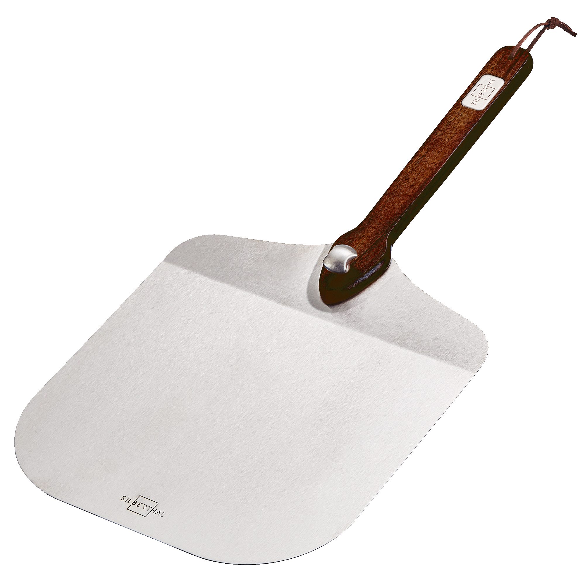 Produktbild von TAMLED Pizzaschaufel + Ofenschaber – Edelstahl, 30 Cm, 180 Cm Griff, Pizzaschieber
